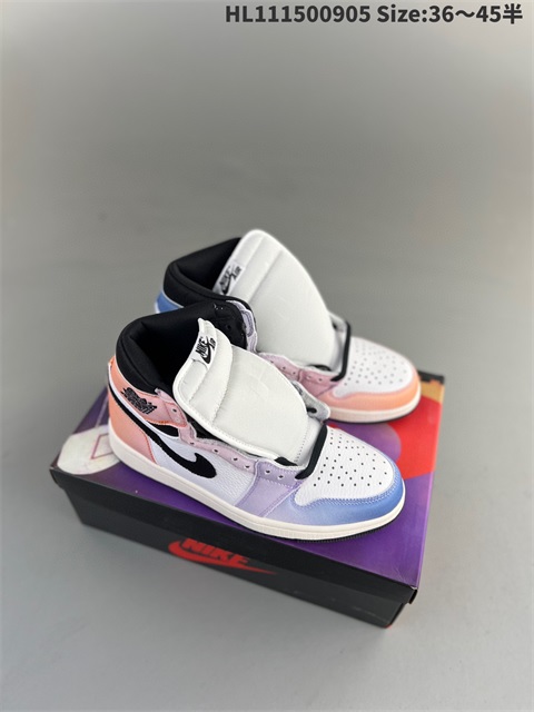 women air jordan 1 shoes H 2023-10-26-076